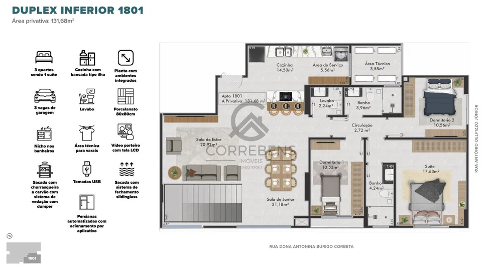 Apartamento, 3 quartos, 129 m² - Foto 11