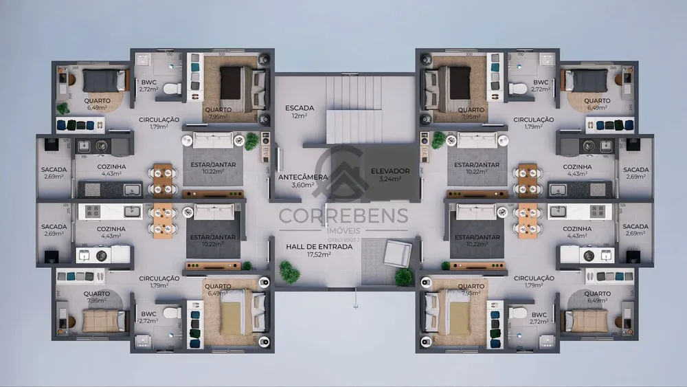 Apartamento, 2 quartos, 41 m² - Foto 15