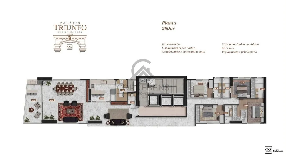 Apartamento, 4 quartos, 262 m² - Foto 12