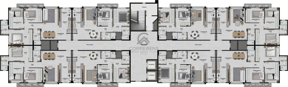 Apartamento, 3 quartos, 80 m² - Foto 2