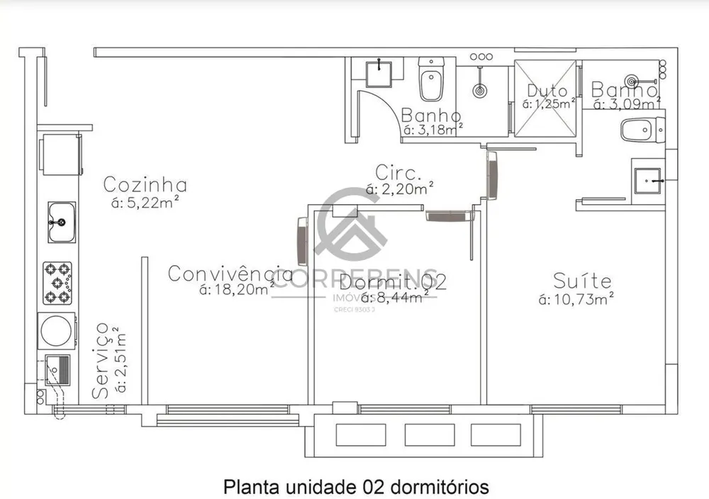 Apartamento, 3 quartos, 80 m² - Foto 10