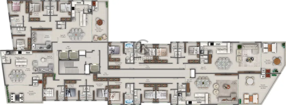 Apartamento, 3 quartos, 153 m² - Foto 13