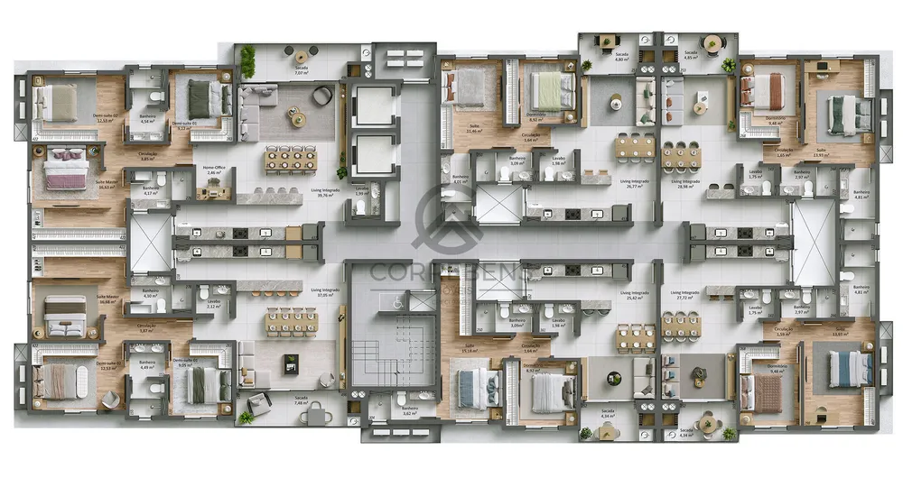 Apartamento, 2 quartos, 89 m² - Foto 14