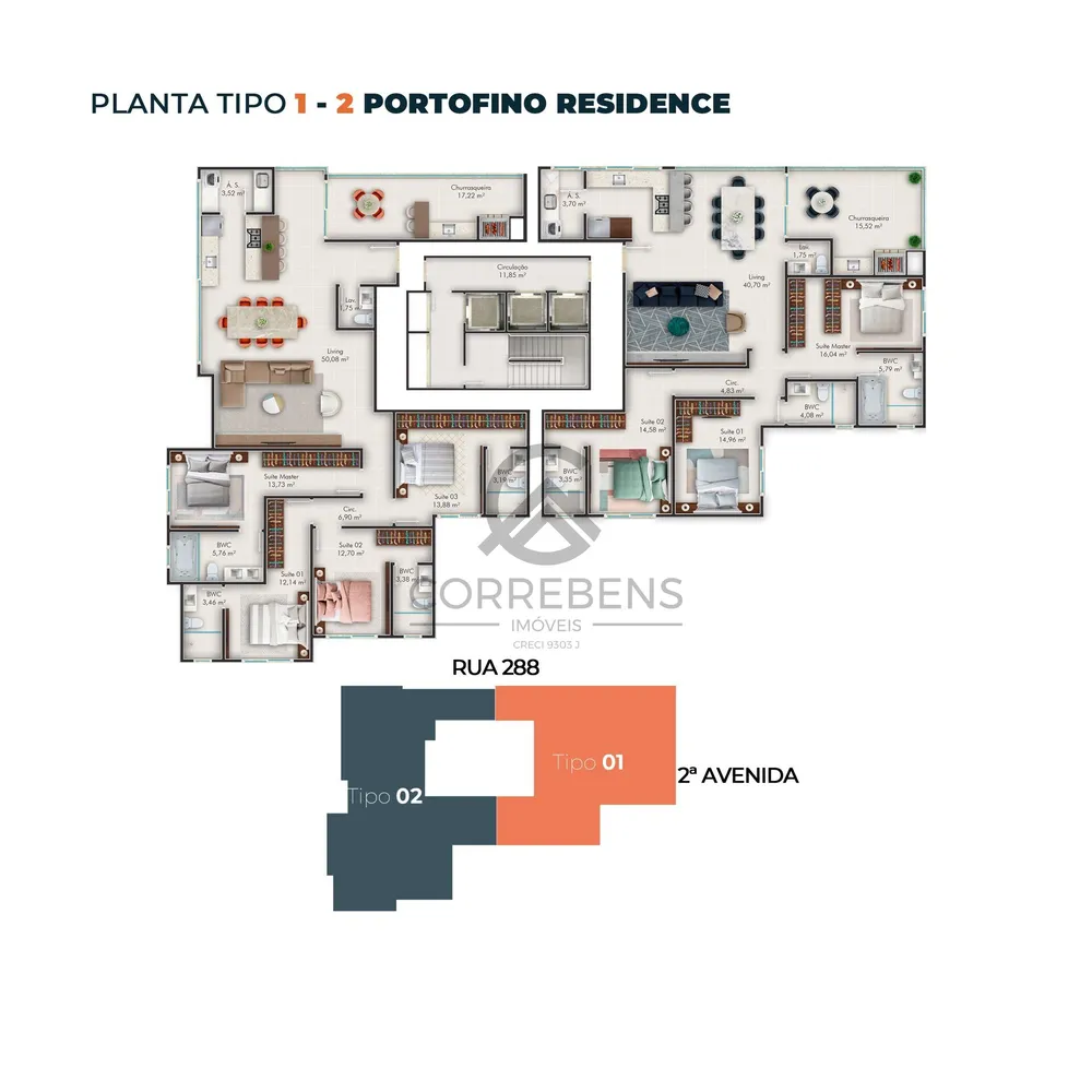 Apartamento, 4 quartos, 169 m² - Foto 5