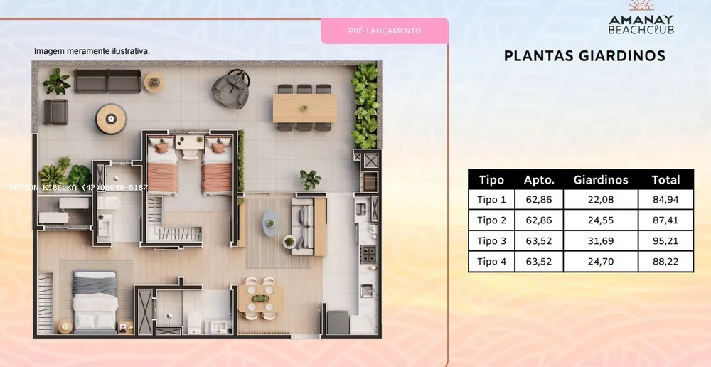 Apartamento, 2 quartos, 62 m² - Foto 4