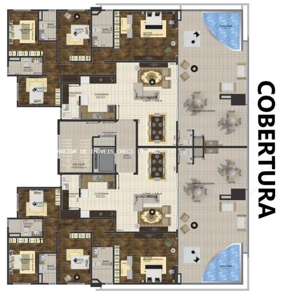 Apartamento, 3 quartos, 100 m² - Foto 4