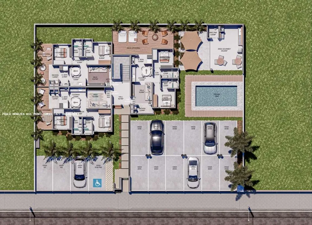 Apartamento, 2 quartos, 56 m² - Foto 7
