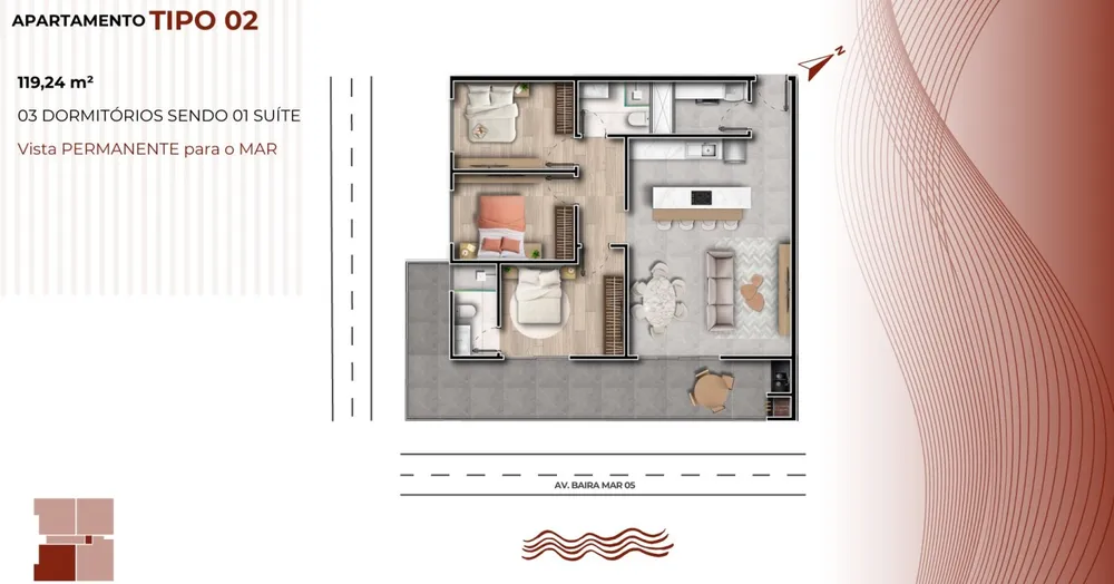 Apartamento, 3 quartos, 112 m² - Foto 7