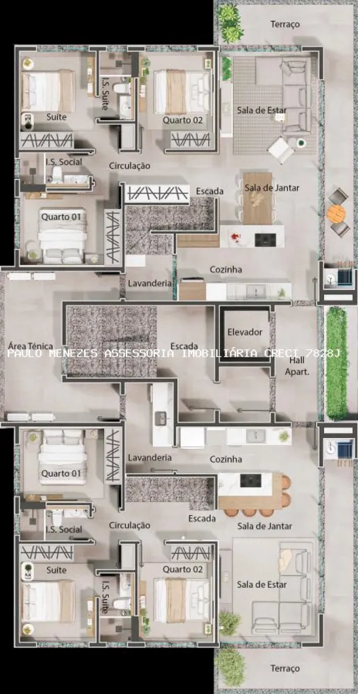 Apartamento, 3 quartos, 107 m² - Foto 10