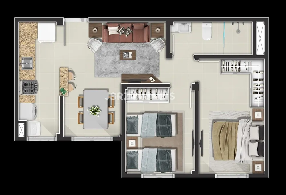 Apartamento, 2 quartos, 48 m² - Foto 20