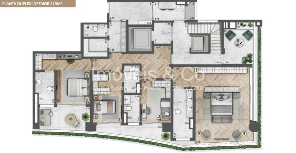 Apartamento, 3 quartos, 217 m² - Foto 18