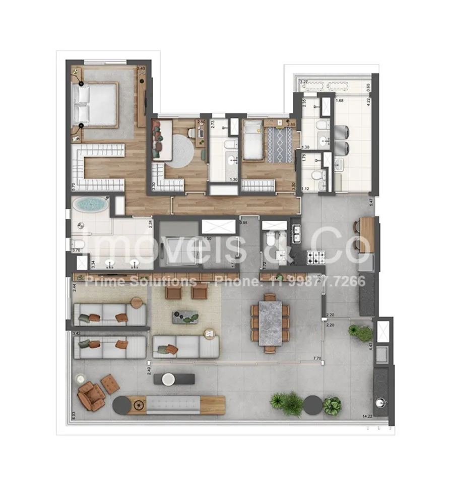 Apartamento, 4 quartos, 210 m² - Foto 15