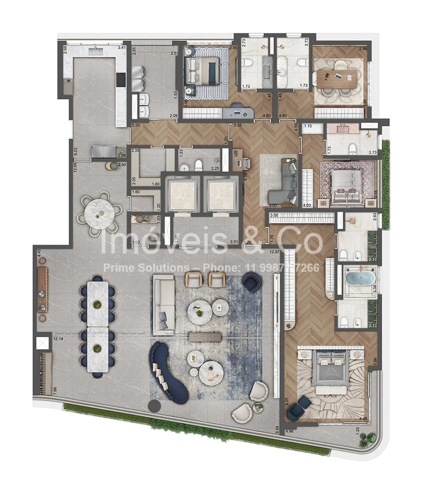 Apartamento, 4 quartos, 360 m² - Foto 25