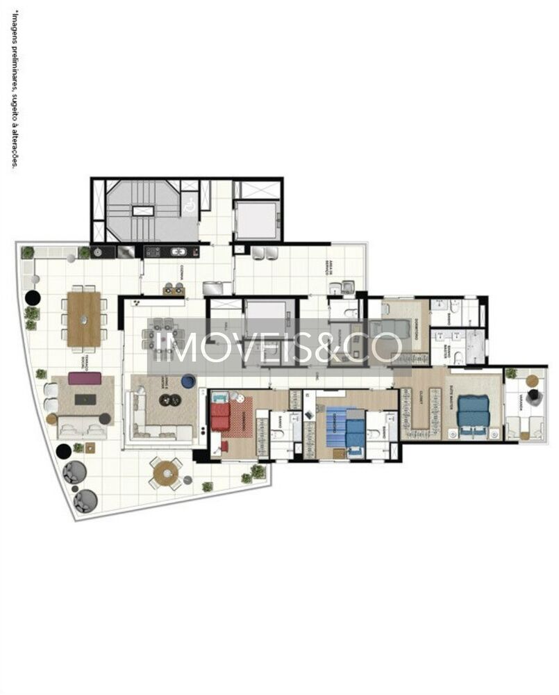 Apartamento, 4 quartos, 254 m² - Foto 7