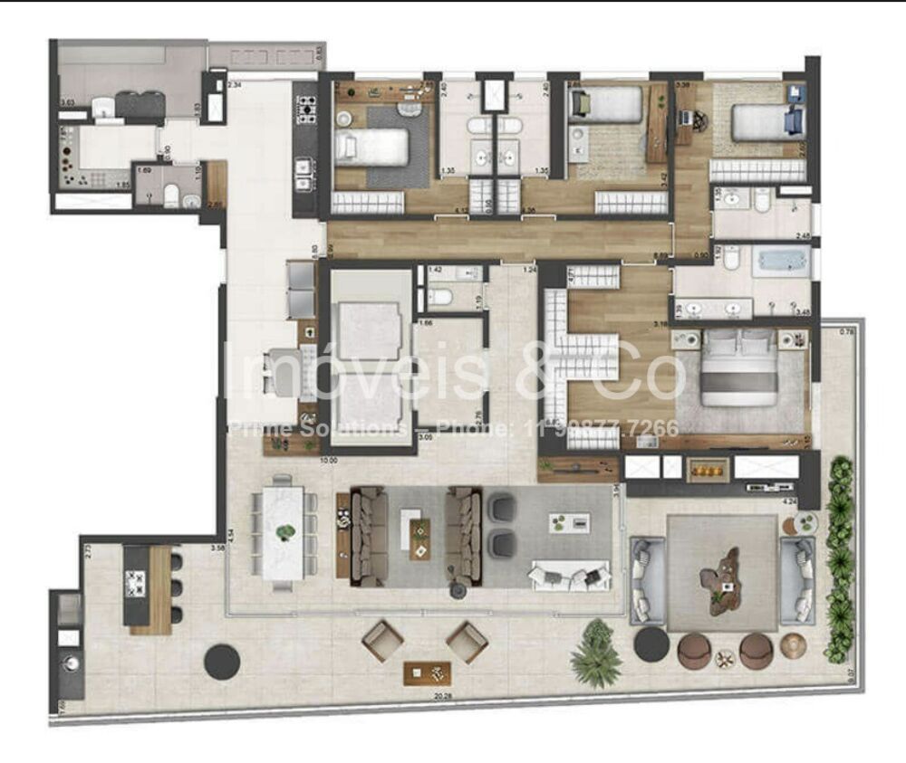Apartamento, 4 quartos, 288 m² - Foto 7
