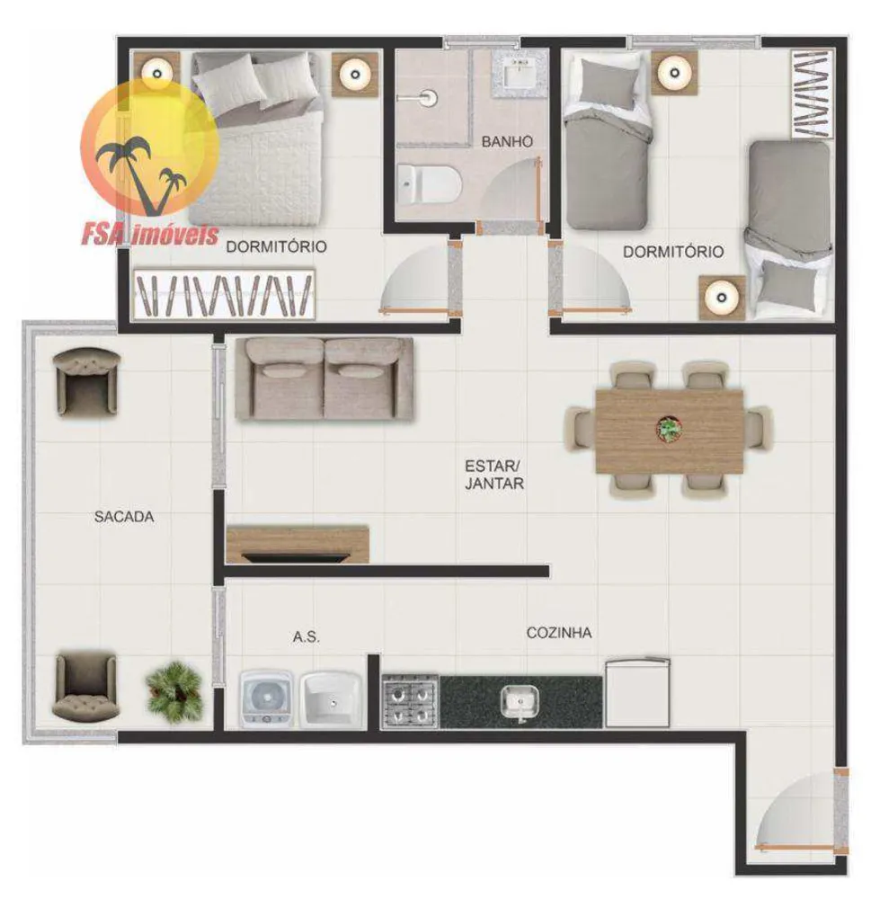 Apartamento, 3 quartos, 83 m² - Foto 15