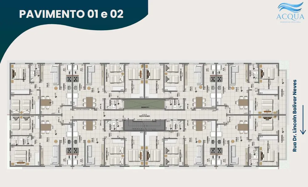 Apartamento, 2 quartos, 58 m² - Foto 10