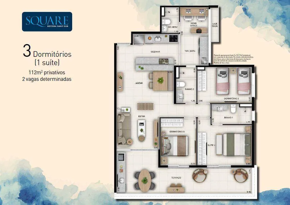Apartamento, 3 quartos, 112 m² - Foto 11
