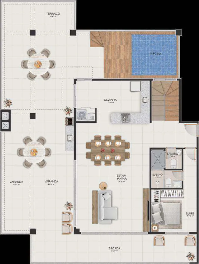 Apartamento, 3 quartos, 113 m² - Foto 16