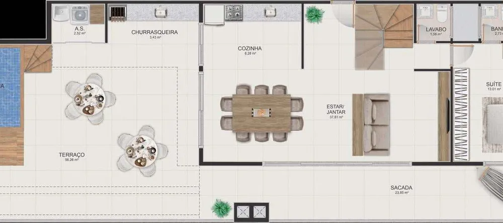 Apartamento, 3 quartos, 113 m² - Foto 15
