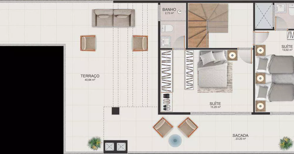 Apartamento, 3 quartos, 113 m² - Foto 3
