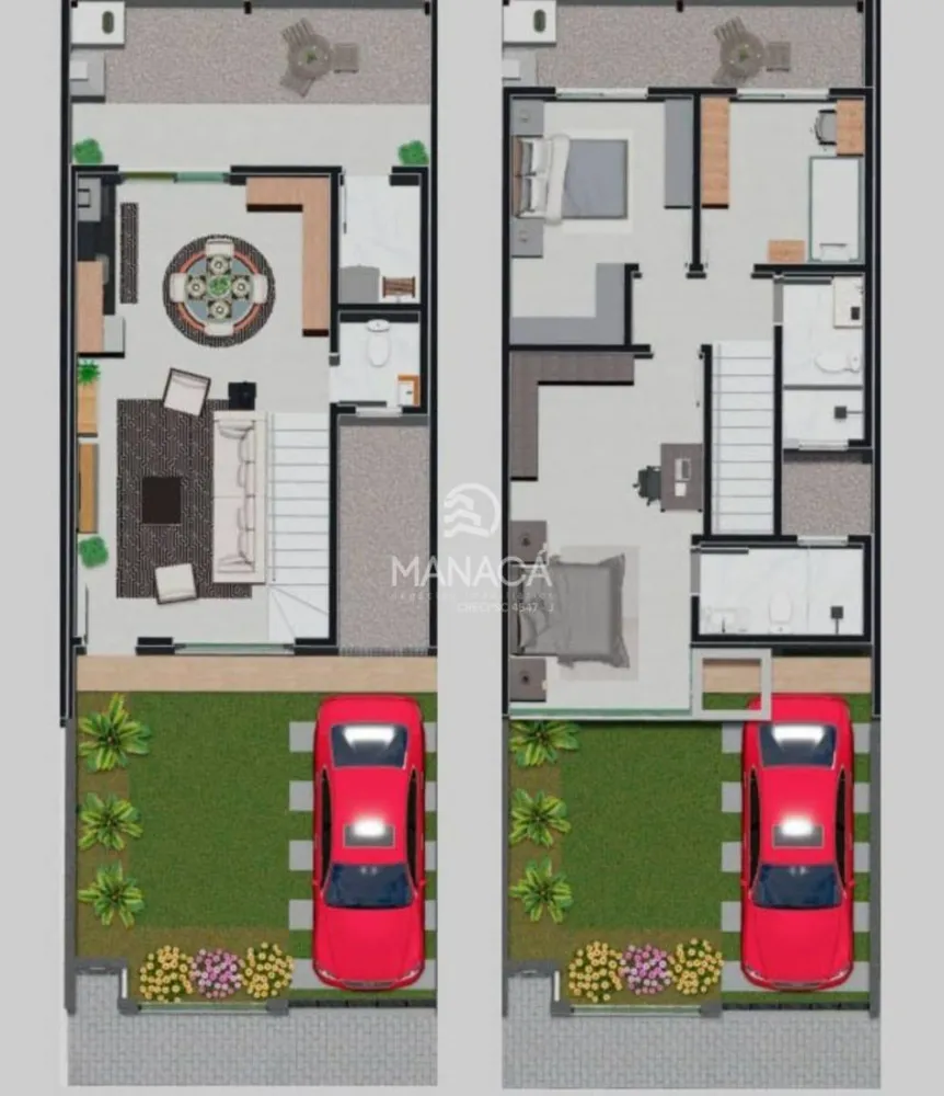 Sobrado, 3 quartos, 113 m² - Foto 2