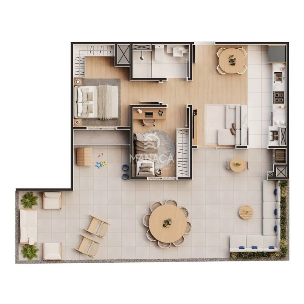 Apartamento, 2 quartos, 52 m² - Foto 16