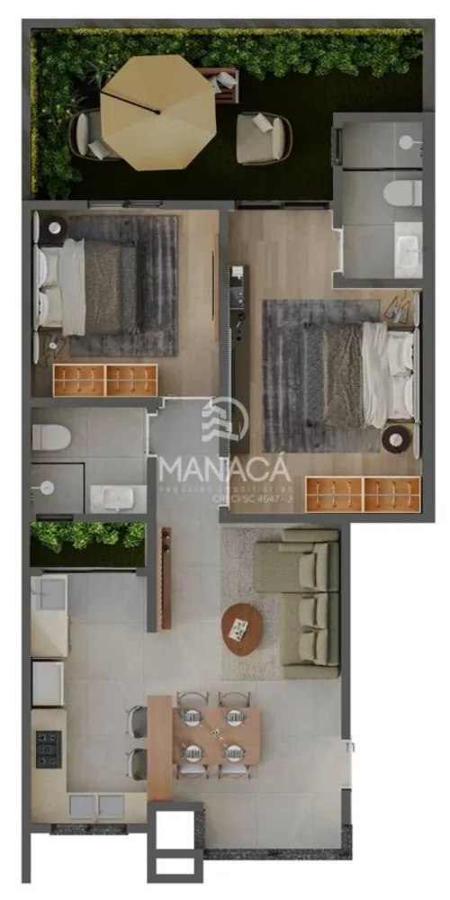 Apartamento, 2 quartos, 63 m² - Foto 16