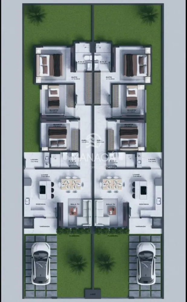 Casa, 3 quartos, 80 m² - Foto 3