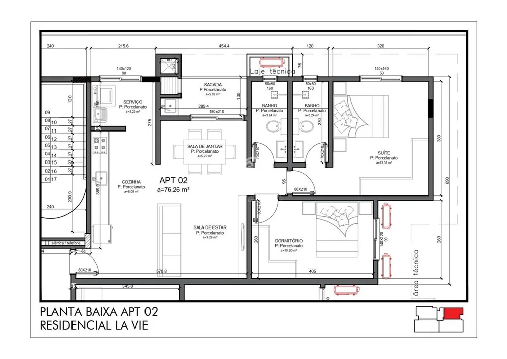 Apartamento, 3 quartos, 90 m² - Foto 12