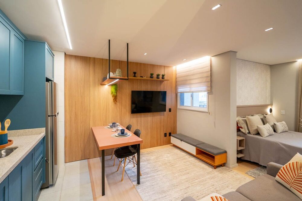 Apartamento à venda com 1 quarto, 30m² - Foto 7