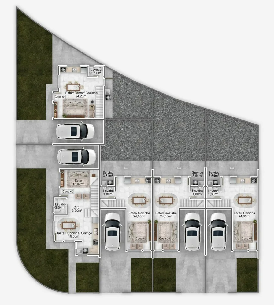 Casa, 2 quartos, 83 m² - Foto 3