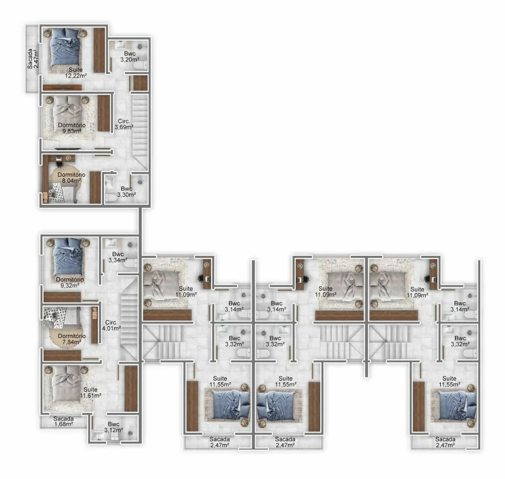 Casa, 2 quartos, 83 m² - Foto 1