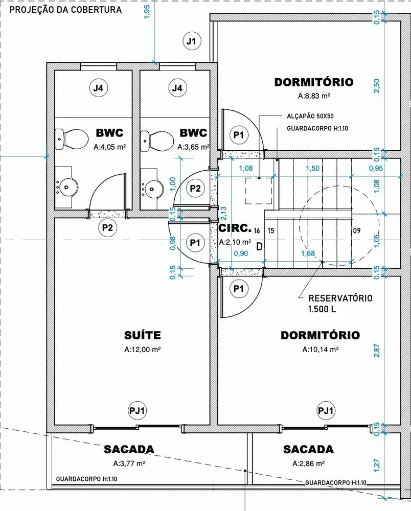 Casa, 3 quartos, 112 m² - Foto 2