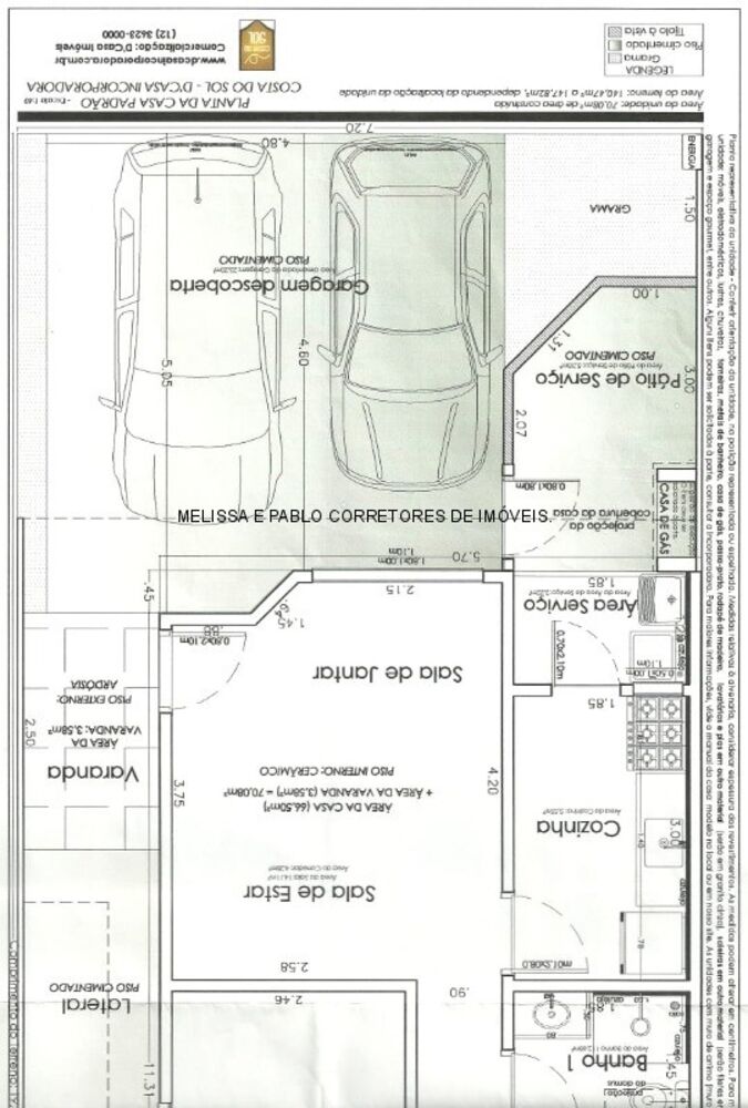 Casa, 3 quartos, 90 m² - Foto 2