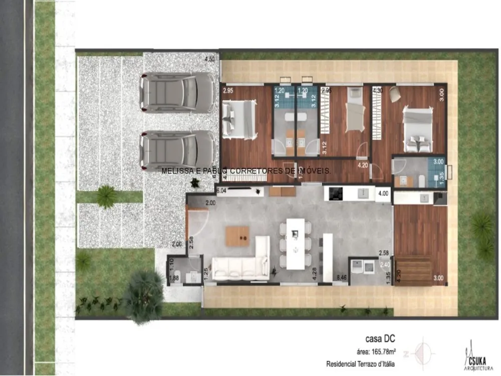Casa, 3 quartos, 165 m² - Foto 14