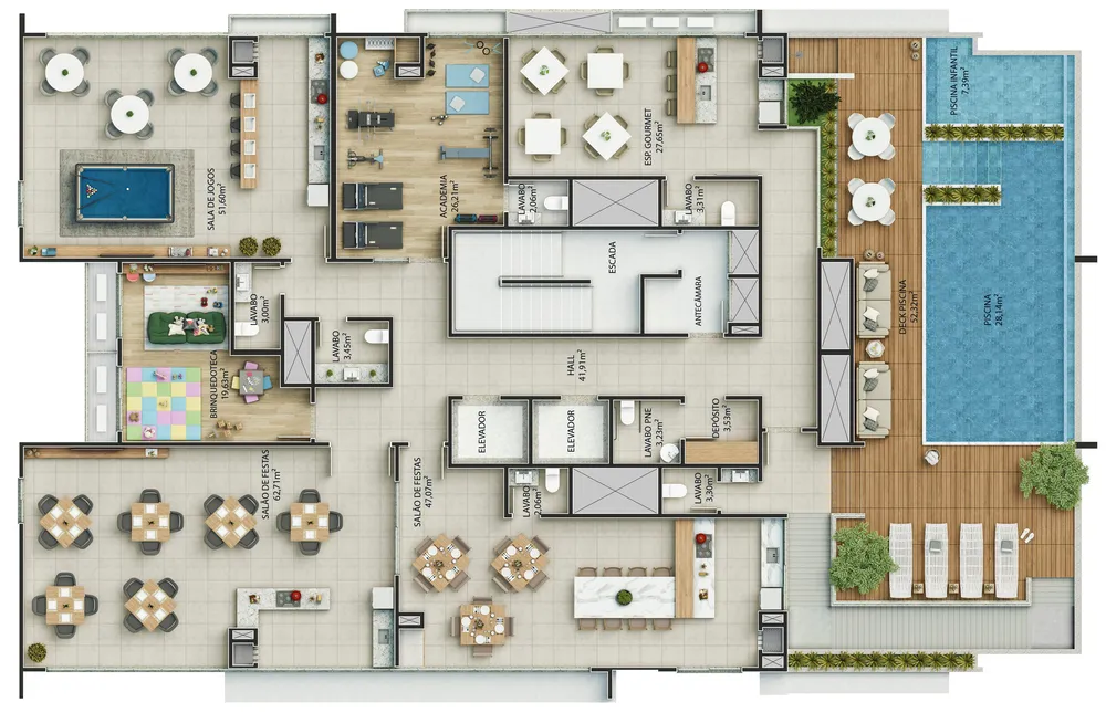 Apartamento, 3 quartos, 69 m² - Foto 2