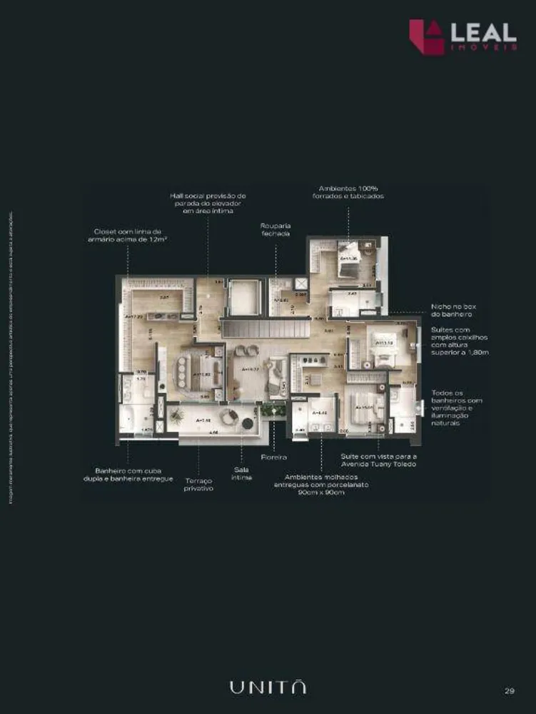 Apartamento, 3 quartos, 124 m² - Foto 6