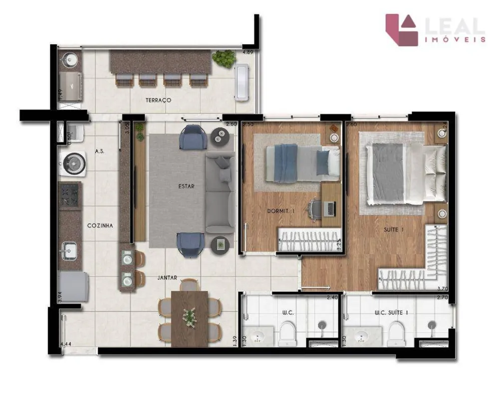 Apartamento, 3 quartos, 87 m² - Foto 12