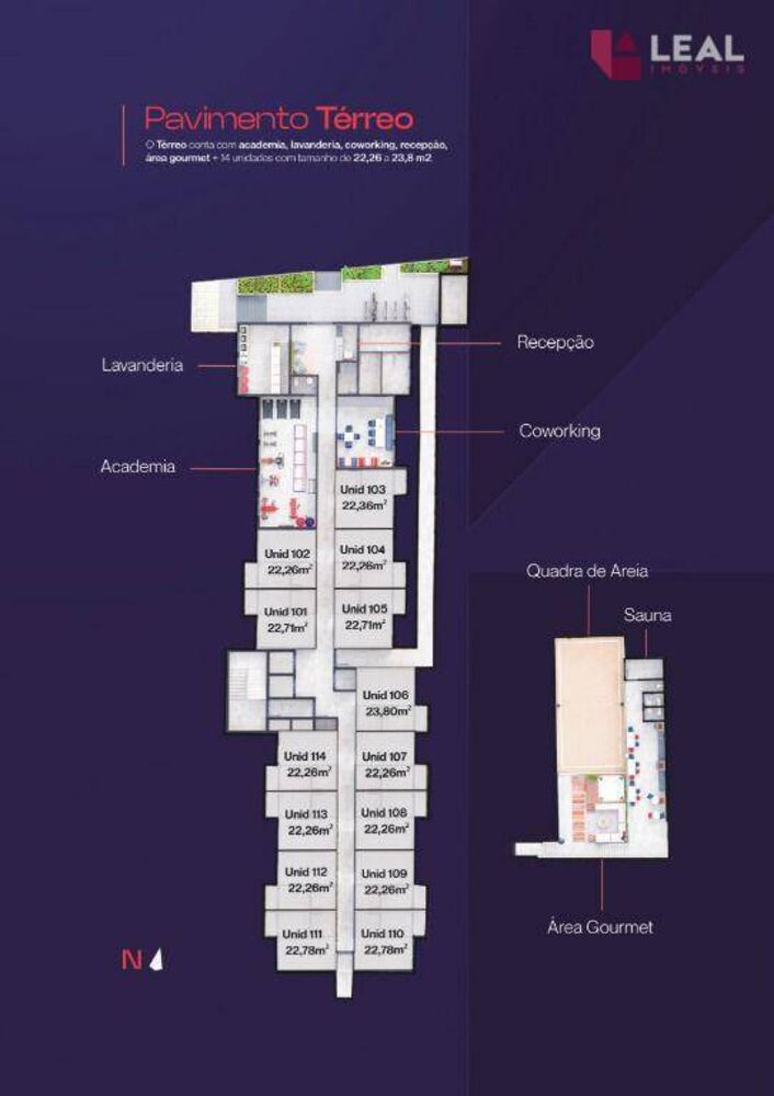 Apartamento, 1 quarto, 22 m² - Foto 3