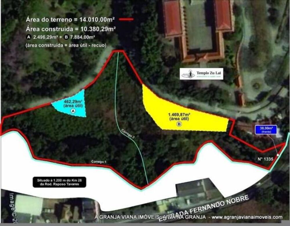 Terreno, 1 hectares - Foto 1