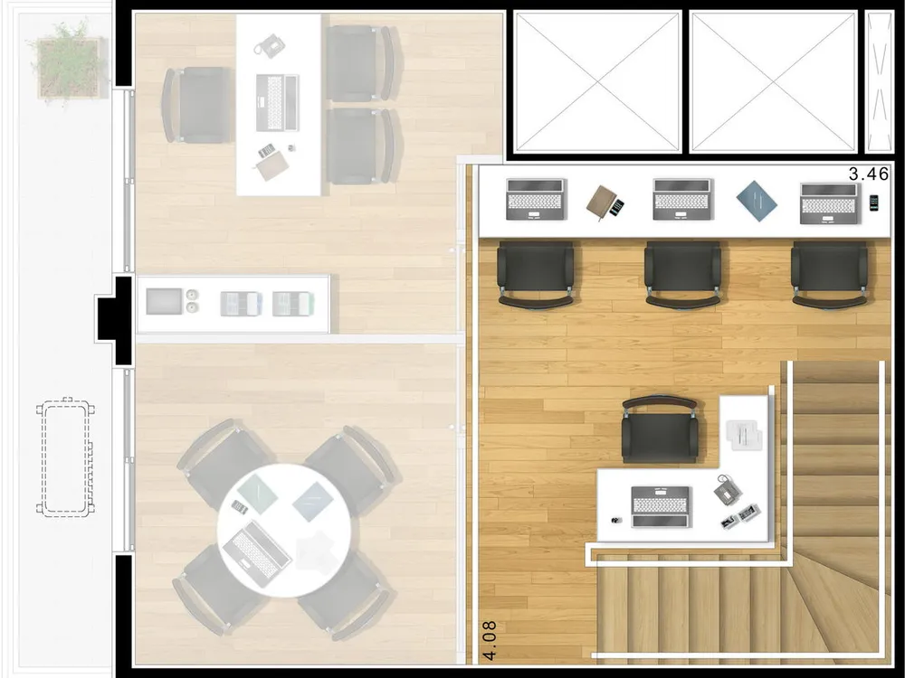 Sala-Conjunto, 59 m² - Foto 7