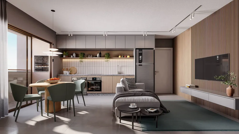 Apartamento, 2 quartos, 50 m² - Foto 1