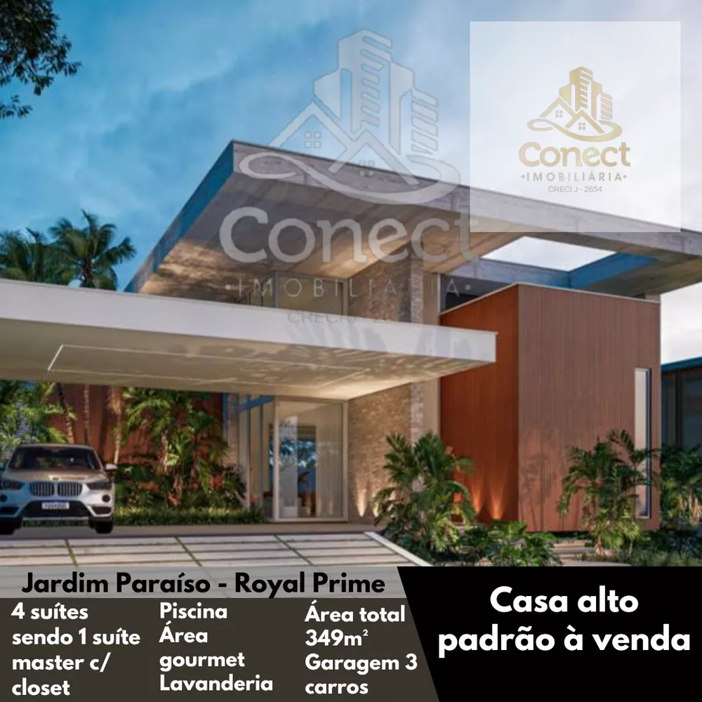 Casa de Condomínio à venda com 4 quartos, 349m² - Foto 1