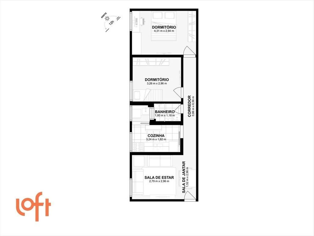 Apartamento, 2 quartos, 58 m² - Foto 27