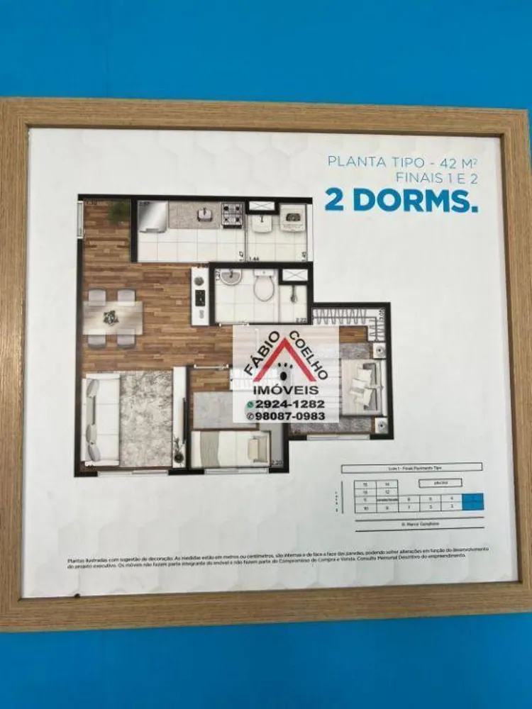 Apartamento, 2 quartos, 42 m² - Foto 9