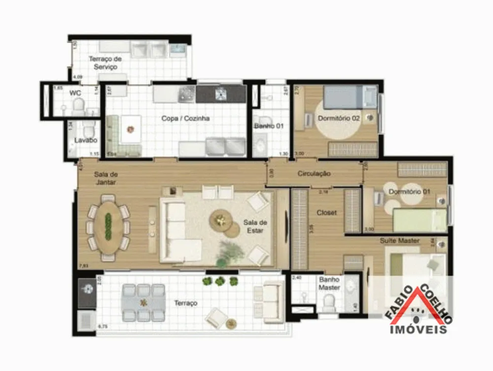 Apartamento, 138 m² - Foto 3