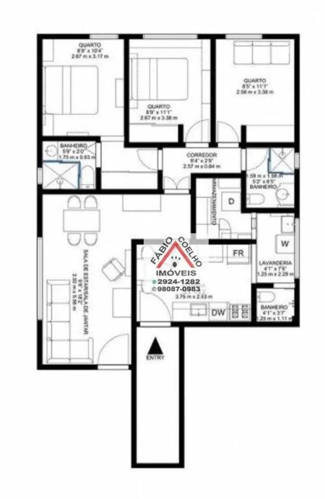 Apartamento, 3 quartos, 87 m² - Foto 8