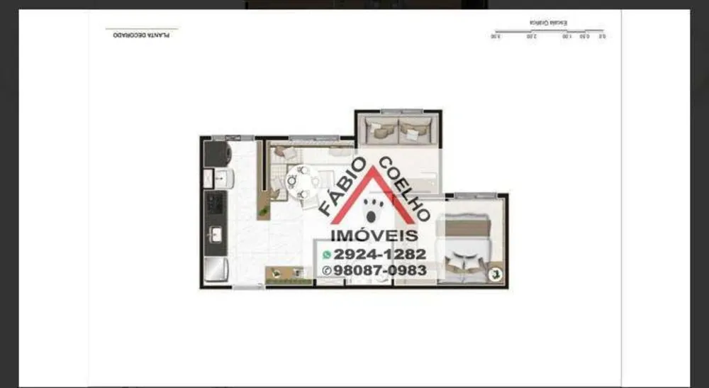 Apartamento, 2 quartos, 35 m² - Foto 6