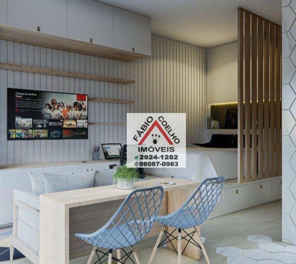 Kitnet-Studio, 32 m² - Foto 1